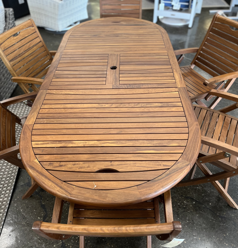 Topaz Extension Table by Jensen Outdoor